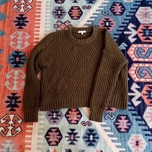 Madewell Olive Sweater Size Small